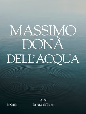cover image of Dell'acqua